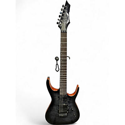 Used Dean  Exile Select TRANS BLCK Solid Body Electric Guitar