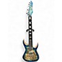 Used Dean Exile Select Turquoise Solid Body Electric Guitar Turquoise