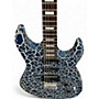 Used Dean FIRECRACKLE BLUE CRACKLE  Solid Body Electric Guitar BLUE CRACKLE