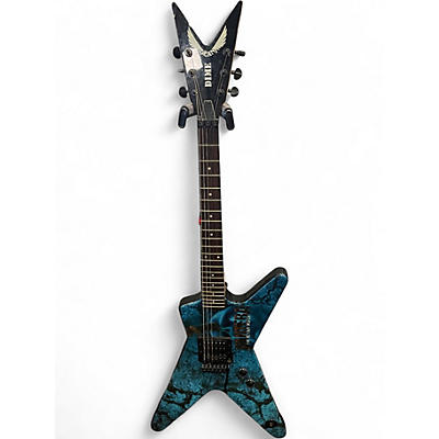 Used Dean Far Beyond Driven Dimebag Tribute ML Blue Solid Body Electric Guitar