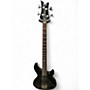Used Dean HARDTAIL Black Electric Bass Guitar Black