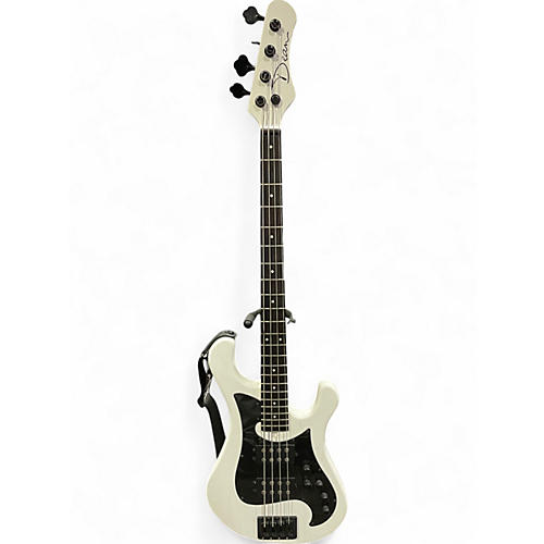 Used Dean HILLSBORO SELECT SATIN WHITE Electric Bass Guitar SATIN WHITE
