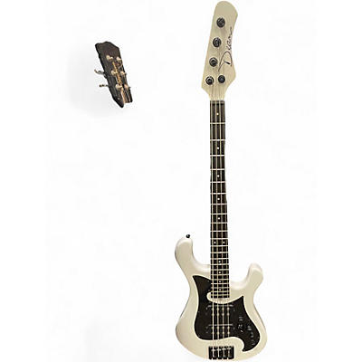 Used Dean HILLSBORO SELECT SATIN WHITE Electric Bass Guitar
