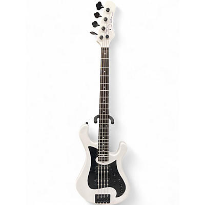 Used Dean Hillsboro Dean Hillsboro satin white Electric Bass Guitar