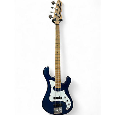 Used Dean Hillsboro J Active Blue Electric Bass Guitar