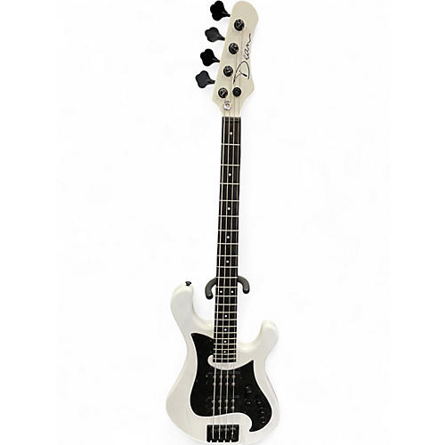 Used Dean Hillsboro Select SATIN WHITE Electric Bass Guitar SATIN WHITE