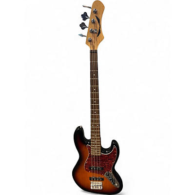 Used Dean Hillsboro Single Vintage Sunburst Electric Bass Guitar