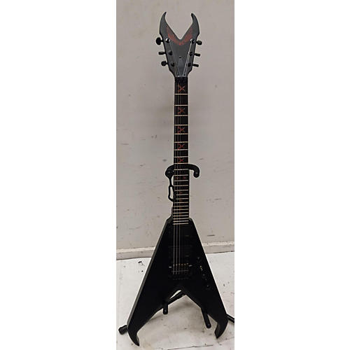 Dean Used Dean KERRY KING V Black Solid Body Electric Guitar Black