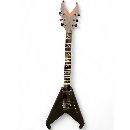 Used Dean Kerry King V Satin Black Solid Body Electric Guitar Satin Black