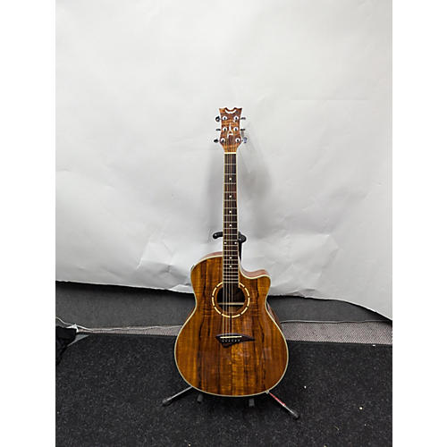 Dean Used Dean Koa Exotica Koa Acoustic Electric Guitar Koa