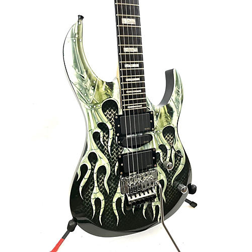 Dean Used Dean MAB1 Michael Angelo Batio Signature ARMORED FLAMES Solid Body Electric Guitar ARMORED FLAMES