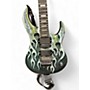 Used Dean Used Dean MAB1 Michael Angelo Batio Signature green flame Solid Body Electric Guitar green flame