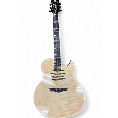 Used Dean MAKO Dave Mustaine Natural Acoustic Electric Guitar