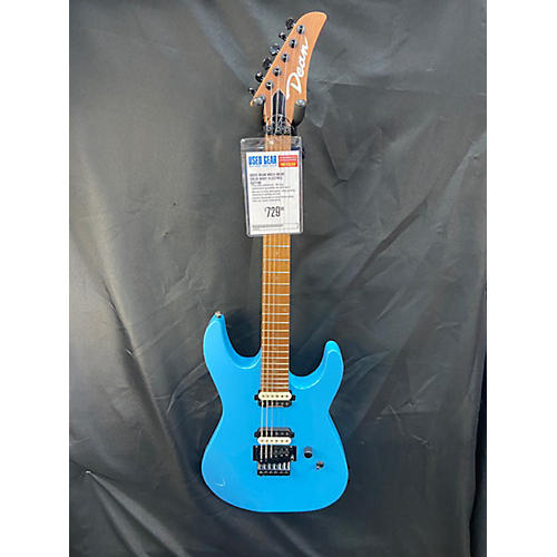 Dean Used Dean MD24 Blue Solid Body Electric Guitar Blue