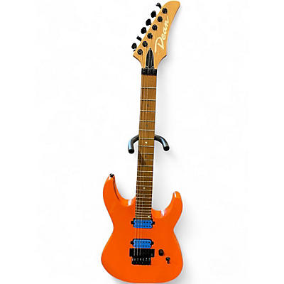 Used Dean MD24 Vintage Orange Solid Body Electric Guitar