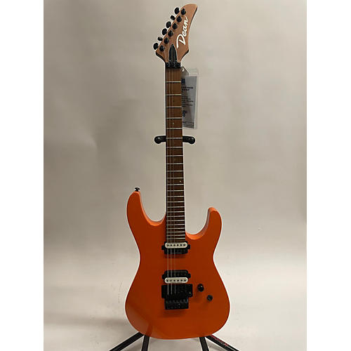 Dean Used Dean MD24 WITH ROASTED MAPLE Orange Solid Body Electric Guitar Orange