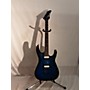 Used Dean Used Dean MDX X Quilt Maple Transparent Blue Burst Solid Body Electric Guitar Transparent Blue Burst