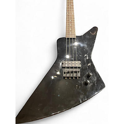 Used Dean METALMAN EXPLORER  Black Electric Bass Guitar
