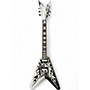 Used Dean MICHAEL SCHENKER BLACK AND WHITE FLAMES Solid Body Electric Guitar BLACK AND WHITE FLAMES