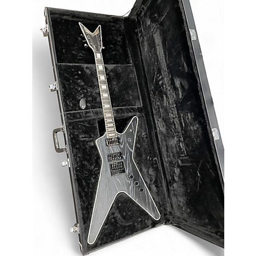 Used Dean ML CUSTOM SANDBLASTED GRAY Solid Body Electric Guitar SANDBLASTED GRAY