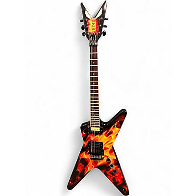 Used Dean ML Dime O Flame Dime O Flame Solid Body Electric Guitar