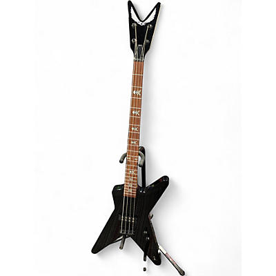 Used Dean ML Metalman 4-String Black Electric Bass Guitar