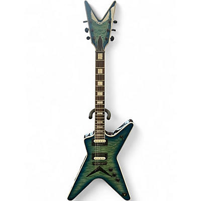 Used Dean ML Select Quilt Top Ocean Burst Solid Body Electric Guitar