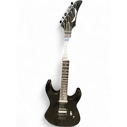 Used Dean MODERN 24 Black Solid Body Electric Guitar Black
