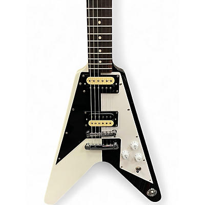 Used Dean Michael Schenker Retro BLACK AND WHITE Solid Body Electric Guitar