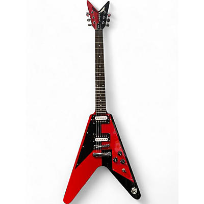 Used Dean Michael Schenker Retro RED Solid Body Electric Guitar