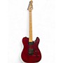 Used Dean Nash Vegas Trans Red Solid Body Electric Guitar Trans Red