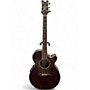 Used Dean PE Acoustic Electric Purple Acoustic Electric Guitar Purple