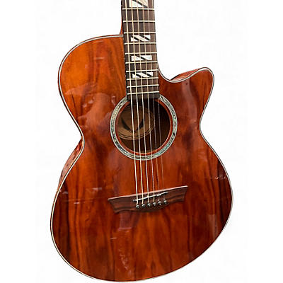 Used Dean PE COCO Cocobolo Acoustic Electric Guitar