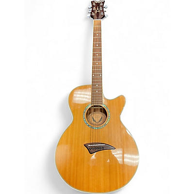 Used Dean PEGN Natural Acoustic Electric Guitar
