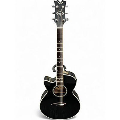 Used Dean PELH Black Acoustic Electric Guitar