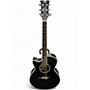 Used Dean PELH Black Acoustic Electric Guitar Black