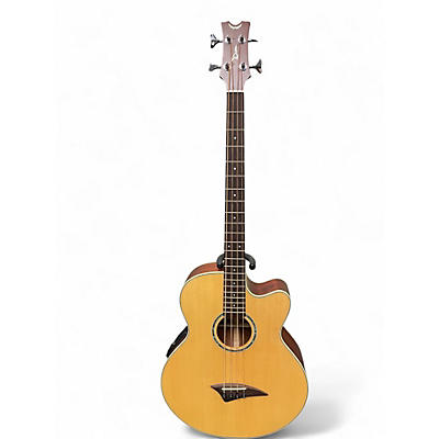 Used Dean PERFORMANCE CE NS BASS Natural Acoustic Bass Guitar