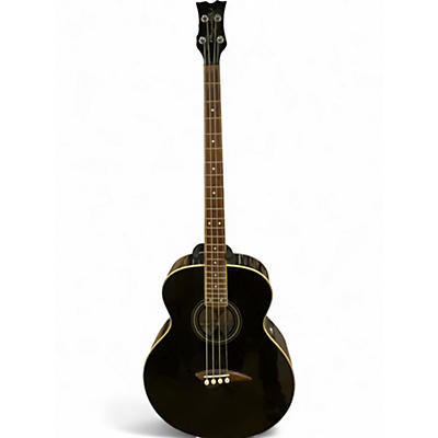 Used Dean PLAYEABCBK Black Acoustic Bass Guitar