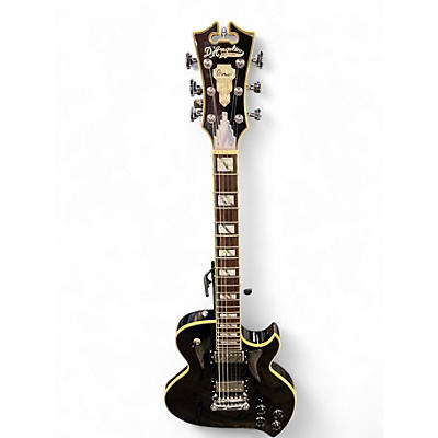 Used Dean PREMIER TD TEAR DROP BLACK Solid Body Electric Guitar