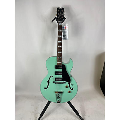 Dean Used Dean Palomino Seafoam Green Hollow Body Electric Guitar