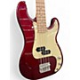 Used Dean Paramount Metallic Red Electric Bass Guitar Metallic Red