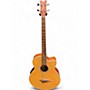 Used Dean Performer Bass CE Natural Acoustic Bass Guitar Natural