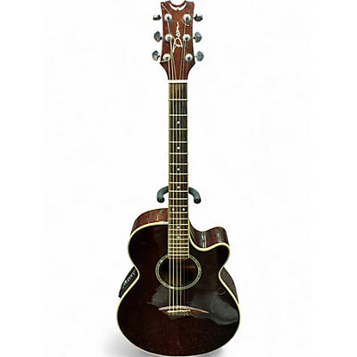 Used Dean Performer E walnut stain Acoustic Electric Guitar