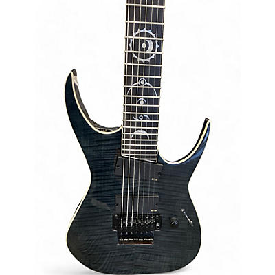 Dean Used Dean RC7X Wraith Rusty Cooley Signature 7 String Trans Black Solid Body Electric Guitar