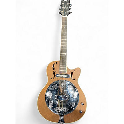 Used Dean RESONATOR CUTAWAY NATURAL Acoustic Electric Guitar