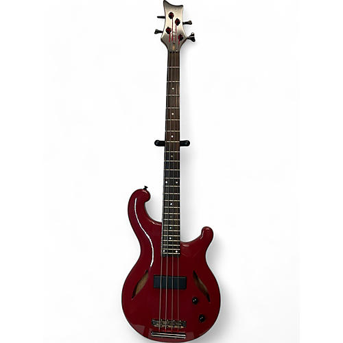 Used Dean RHAPSODY Red Electric Bass Guitar Red