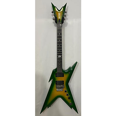 Dean Used Dean RZR 255 SLIME GREEN Solid Body Electric Guitar