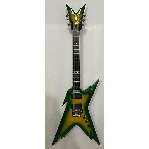 Dean Used Dean RZR 255 SLIME GREEN Solid Body Electric Guitar SLIME GREEN