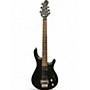 Used Dean Razor FS Black Solid Body Electric Guitar Black