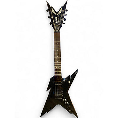 Used Dean Razorback 7 Dimebag 7-String Black Solid Body Electric Guitar